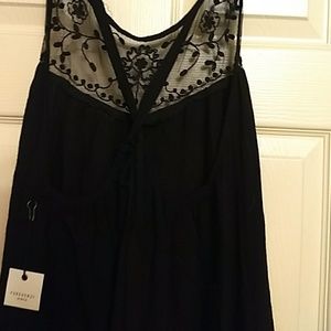 Forever 21 Black lacey romper